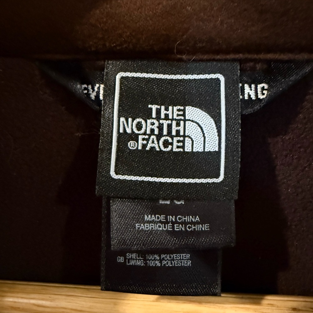 The North Face Chocolate Brown Fuzzy Jacket - Picture 4 of 6